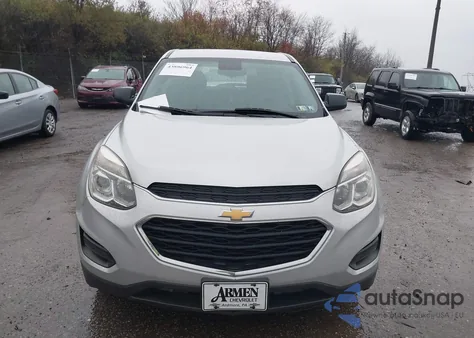 2017 Chevrolet Equinox Ls from USA, damaged, VIN 2GNALBEK6H1555155